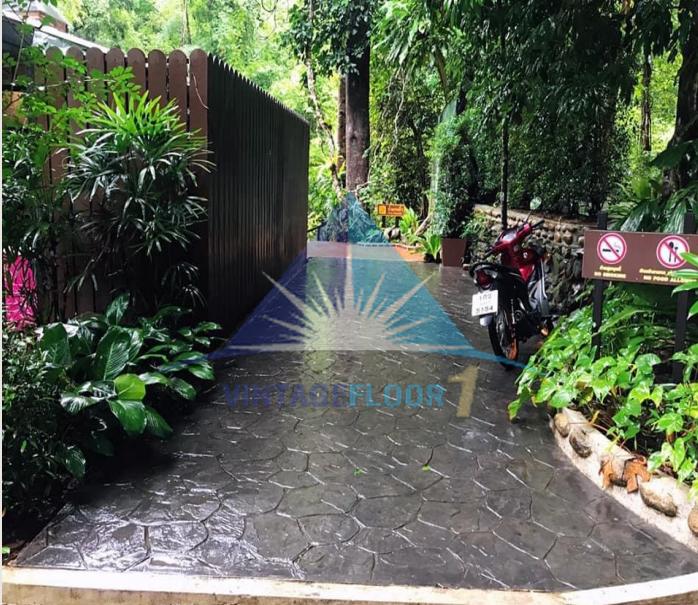 งานแสตมป์ลายคอนกรีต อุทยานแห่งชาติน้ำตกพลิ้ว